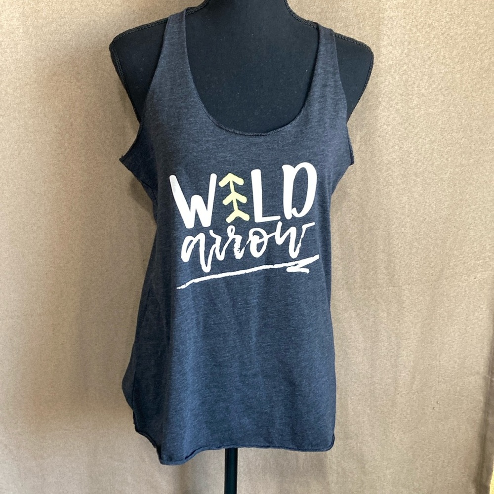 Bella Canvas Women's Gray Tank Top Size L